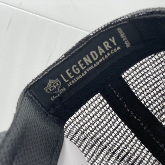 Legendary Headwear Mesh Snapback Cap Adjustable Outdoor Active One Size NEW - Picture 4 of 7